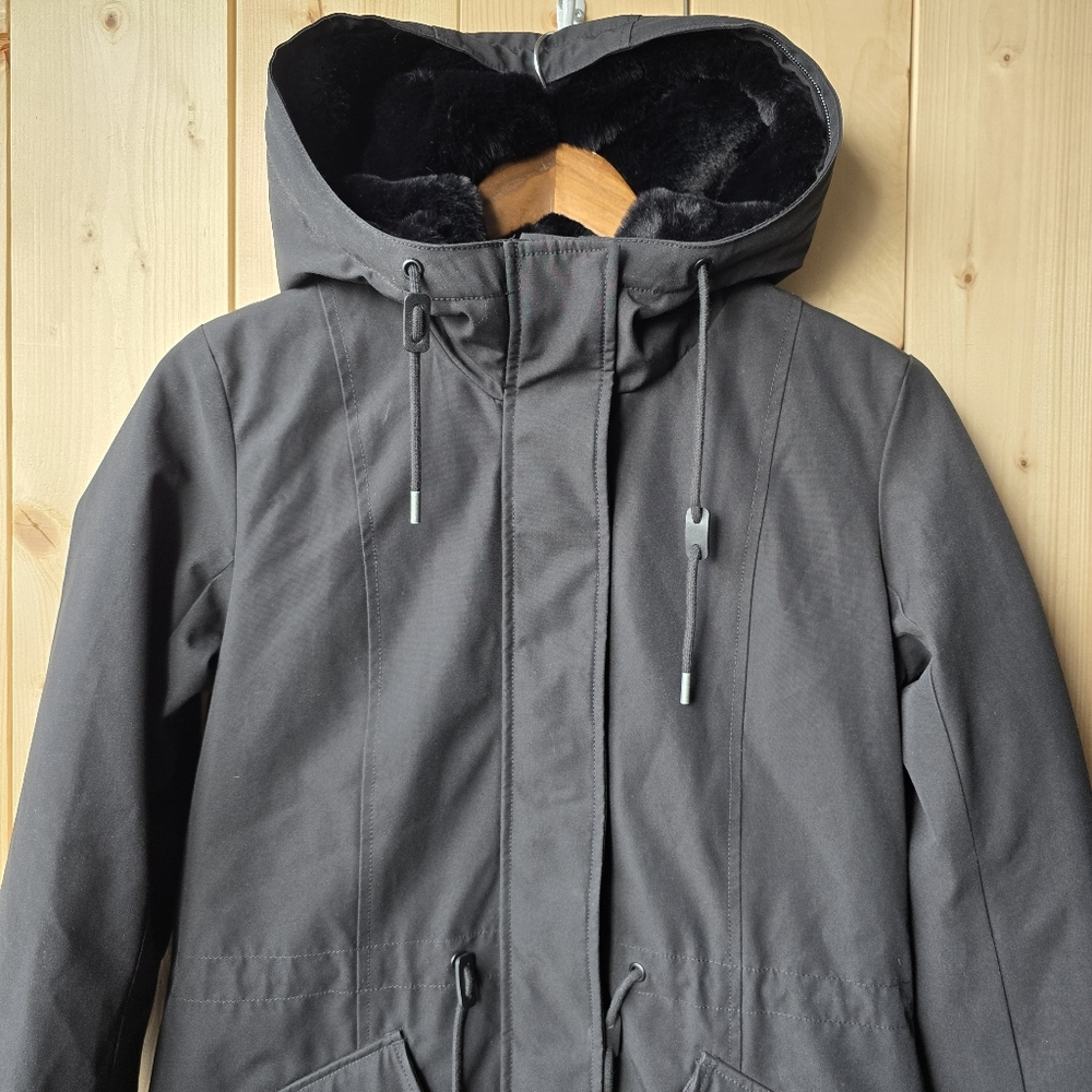 Wilfred Northstar Parka Goose Down Coat Black Womens XS - Picture 2 of 14